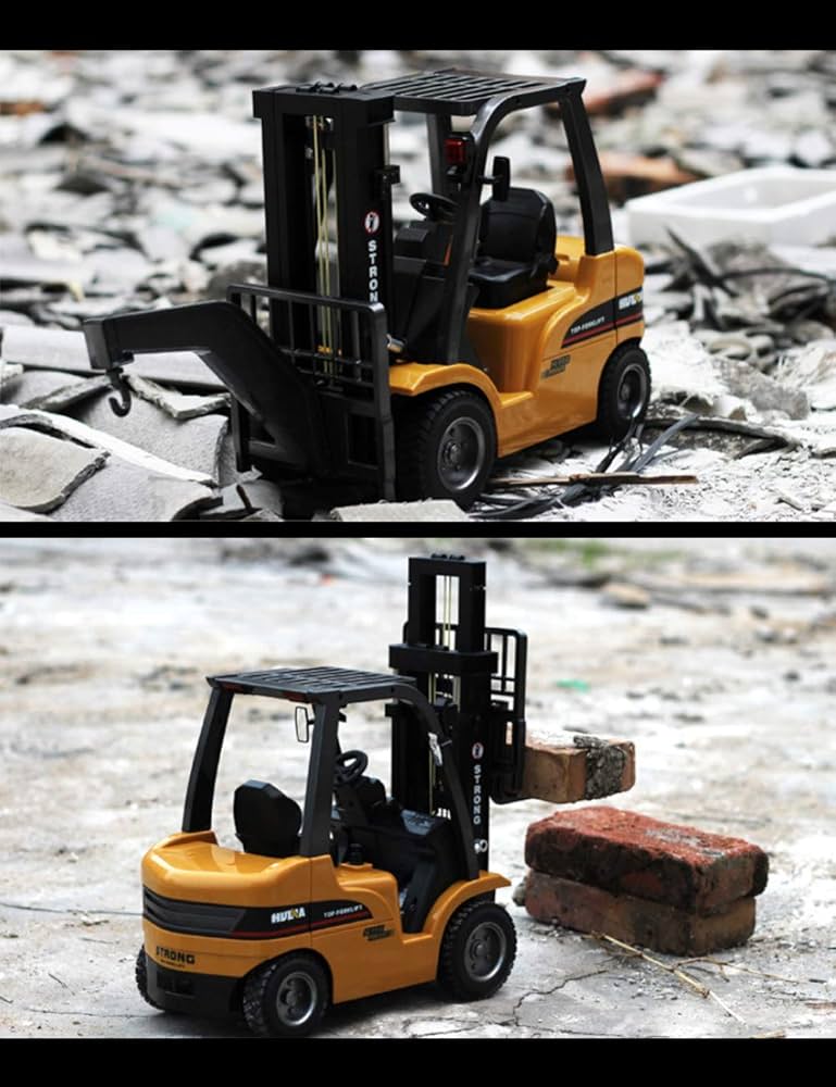 Amazon.co.jp: フォークリフトおもちゃ 1:14 USB充電 RC電動 2.4